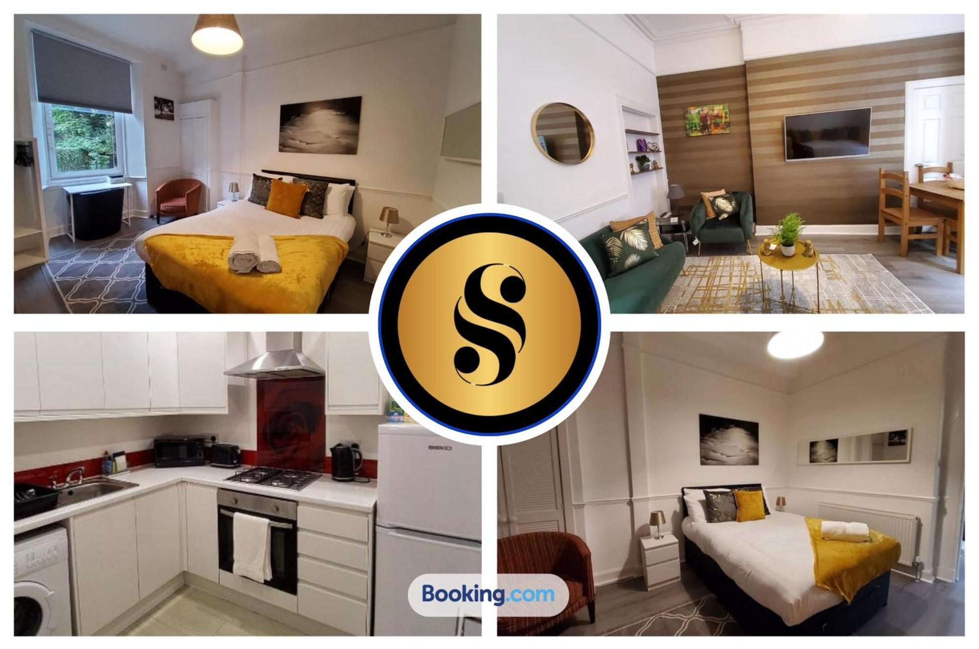 Leith Spectacular Apartment By Sensational Stay Short Lets & Serviced Accommodation With 6 Separate Beds & 2 Baths Edinburg Exteriör bild